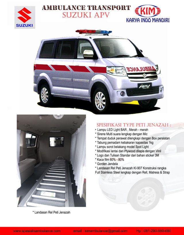 SUZUKI APV Rel Peti Jenazah res